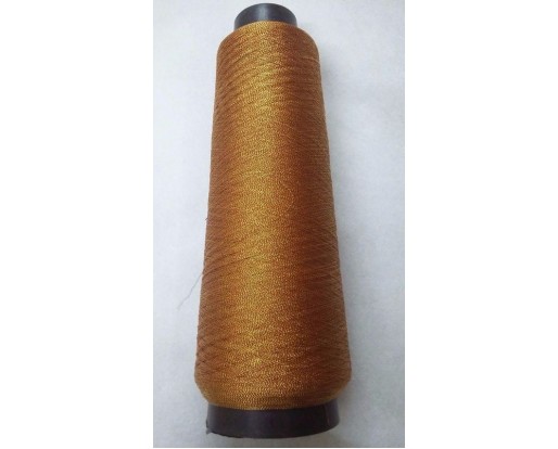 RED & GOLD - VERY FINE Art Silk Twisted with Lurex - Neem Jari Zari - For Crochet Sewing Embroidery Knitting Jewelry DIY